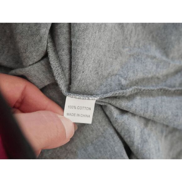 Teedino Dark Gray & Red 'Staying Alive' Skeleton Tee 3XL - Picture 9 of 9